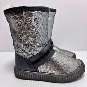 Bartek‎ Gray-Silver Ankle Winter boots girl Size 30